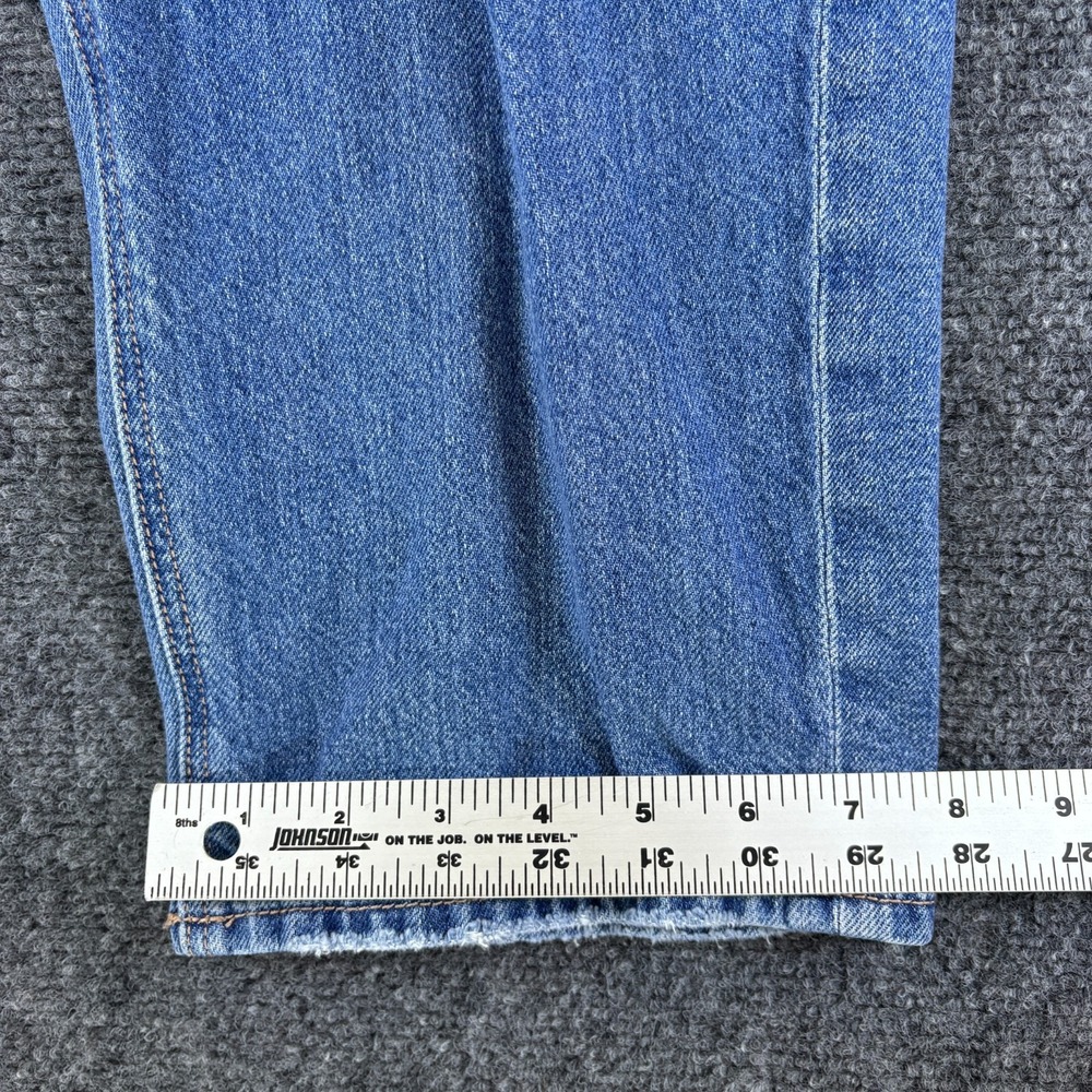 American Eagle Outfitters Strigid Jeans Women 29x29 Blue Denim Cotton Distressed - Picture 4 of 13